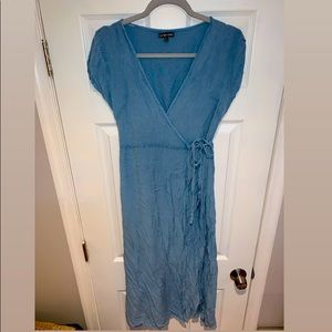 Wrap Jean Dress💙